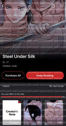 Steel under silk