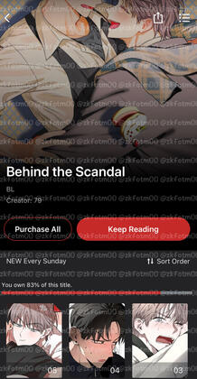 behind scandal